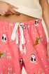 Pj Salvage Flannels Let's Get Fizzical Cat Print Pants